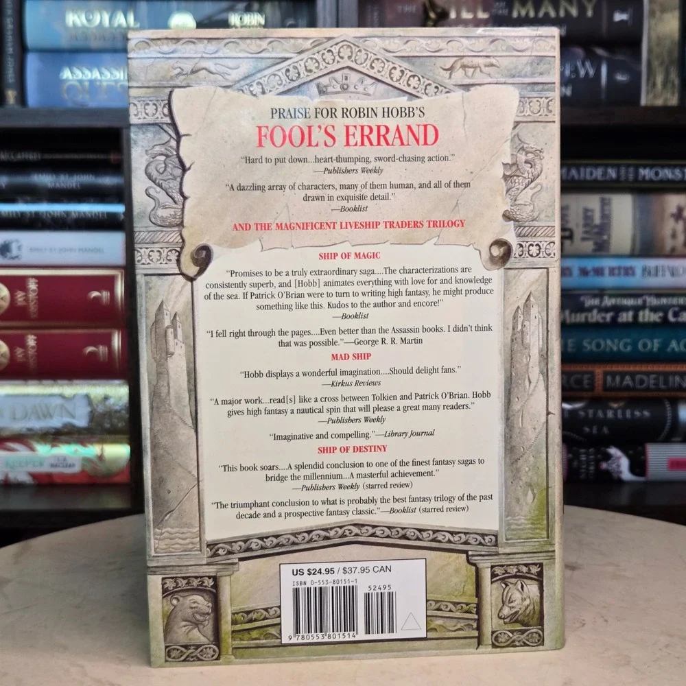 Golden Fool by Robin Hobb *US 1st Edition/1st Print* Realm of the Elderlings